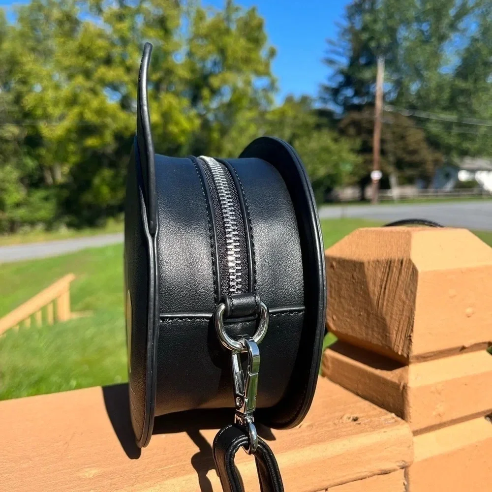 Mad Engine Black Cat Crossbody Bag • Bright Eyes • Spooky Cute Style • NWT